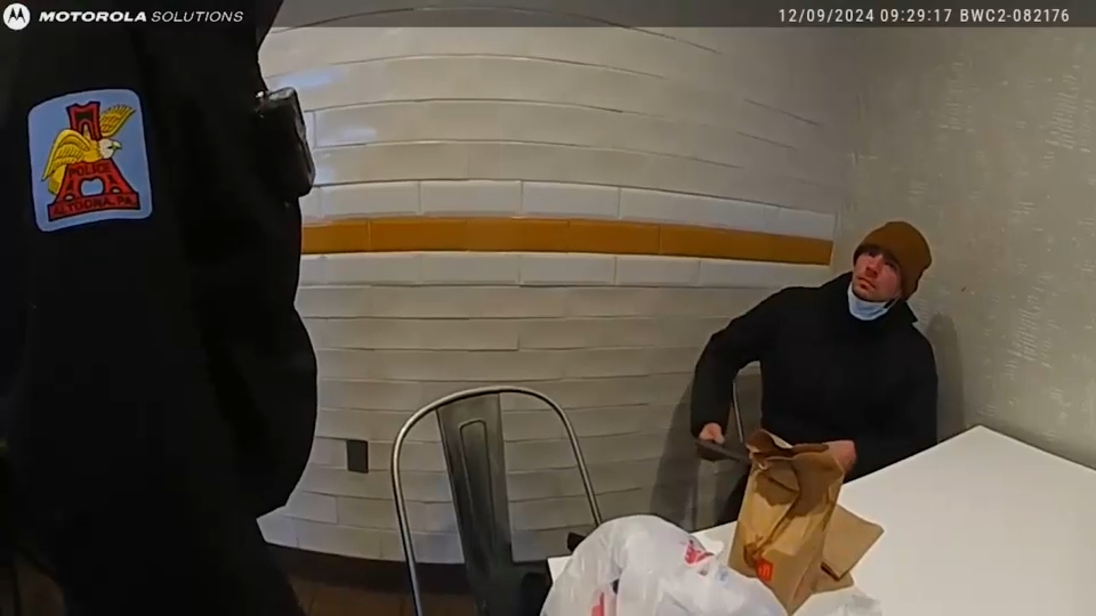 Bodycam Released: The McDonald's Moment Cops Knew They Had Luigi Mangione