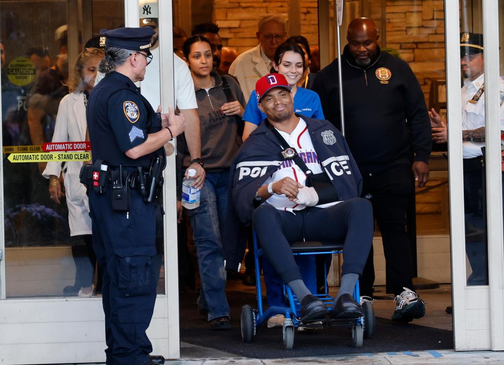 Manhunt over: pair wanted for stabbing off-duty NYPD detective caught in Massachusetts basement