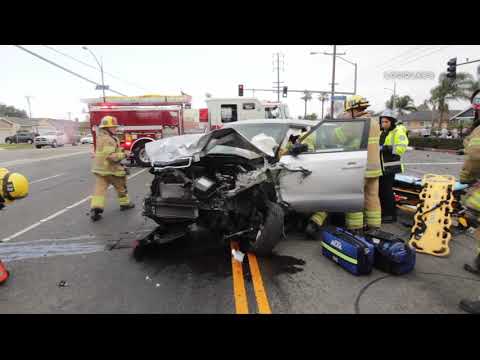 Oxnard 8-Car Pileup Driver Turns Himself In, Booked on Two Murder Counts