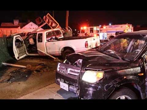 Oxnard 8-Car Pileup Driver Turns Himself In, Booked on Two Murder Counts